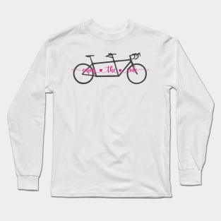 Enjoy the ride - road bike Long Sleeve T-Shirt